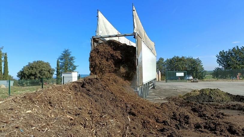 Plateforme compostage