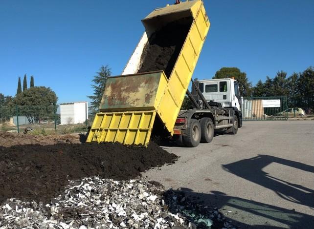 Plateforme compostage